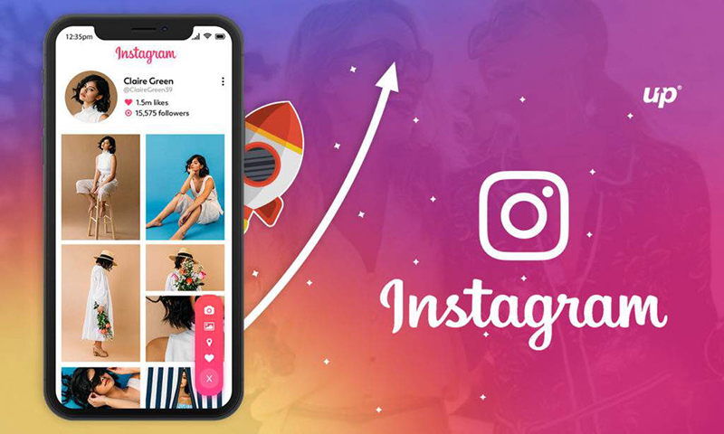 Ứng dụng Instagram là một mạng xã hội phổ biến